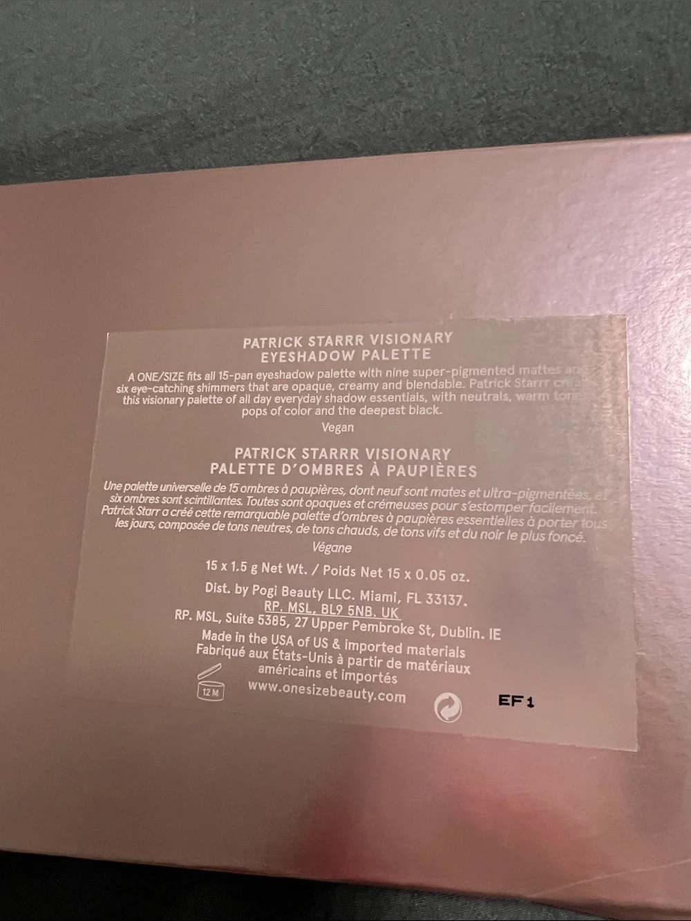 ONE/SIZE Eye Shadow Palette